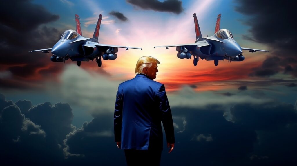 Trump and jets