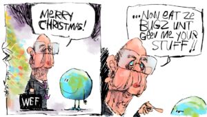 Klaus Schwab wishes the world a merry Christmas.