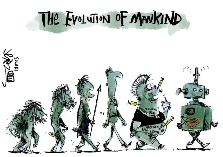 Evolution of mankind