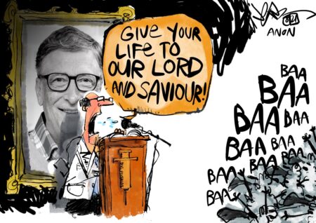Science is a religion with Bill Gates as the god