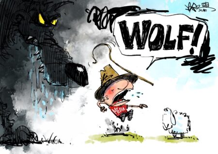 The media cries wolf