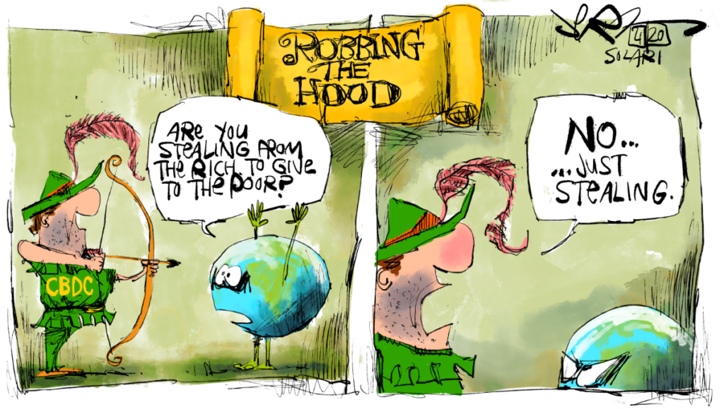 Robbing the hood, by Robin Hood