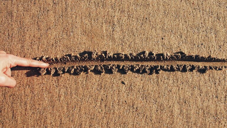 Line in the sand